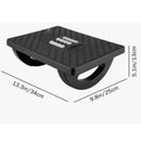 Apoio Ergonômico Para Pés Com Massageador Escritório